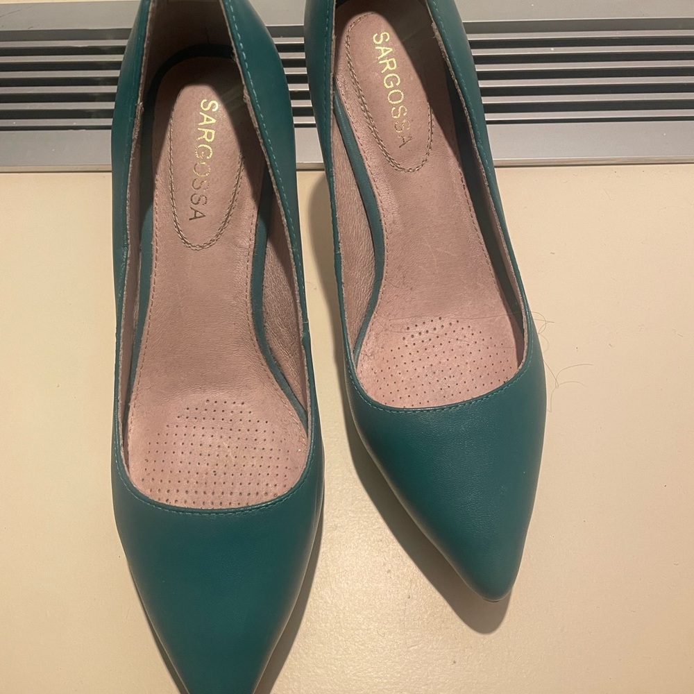 Green leather hills